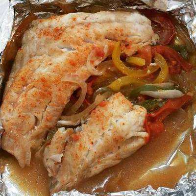Filete de pescado empapelado Receta de Yazmin Serrano- Cookpad