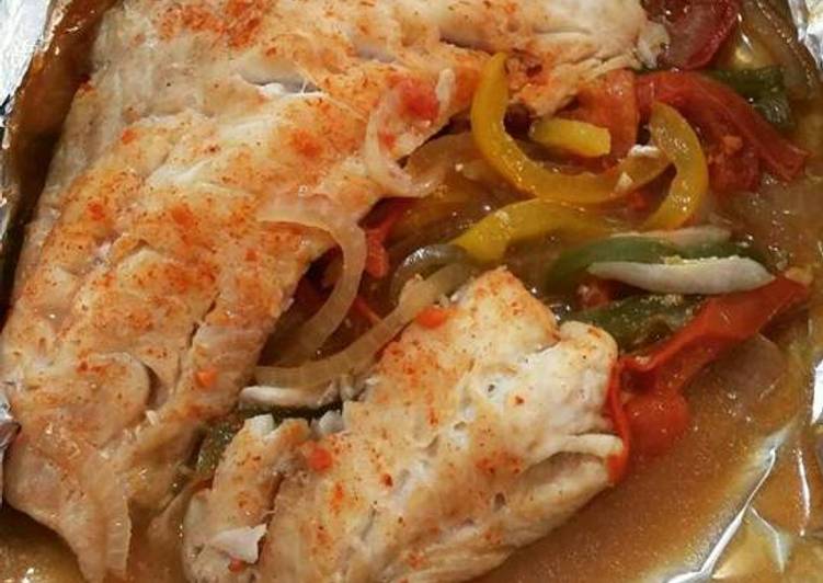 Filete de pescado empapelado Receta de Yazmin Serrano Cookpad