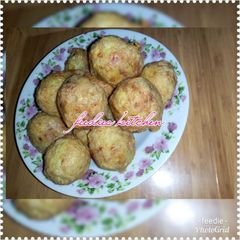 A picture of Sweet potatoes balls.