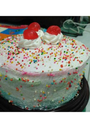 Foto resep Bolu kukus Rainbow