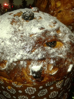 Una foto de Pan Dulce de Navidad deluxe