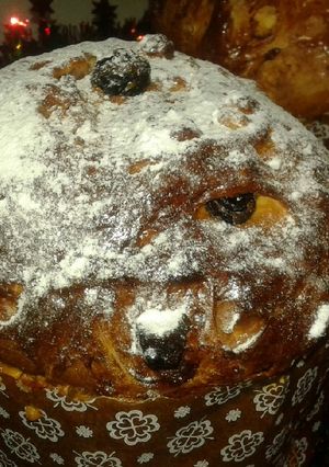 Una foto de Pan Dulce de Navidad deluxe