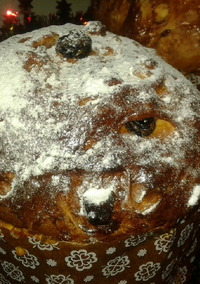 Una foto de Pan Dulce de Navidad deluxe