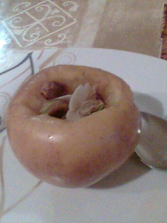 Una foto de Manzana asada