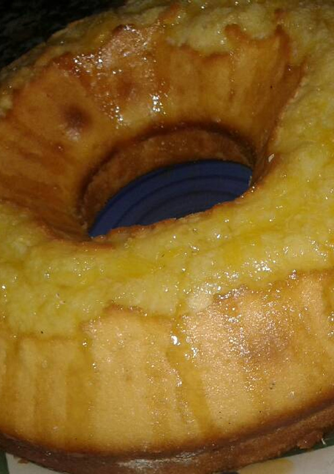 Una foto de Rosca budín de naranja🍊🍊
