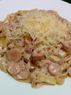 Foto resep Fettuccini Carbonara