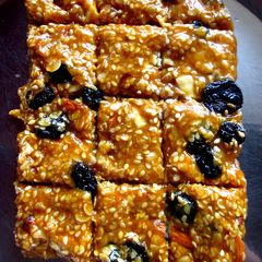 A picture of Sesame and Jaggery Power Packed Bar - Step by Step Recipe.