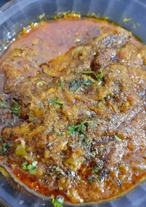 A picture of Fish curry.