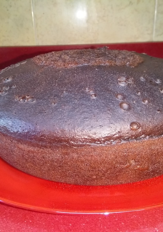 Una foto de Bizcocho de chocolate en olla GM G