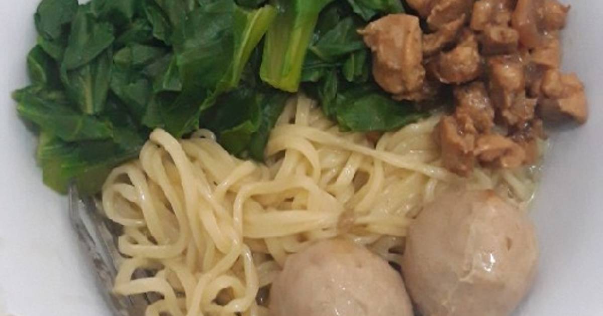 Resep Mie ayam baso oleh Nofiana Dwi Rahayu Nofiana - Cookpad