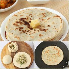 A picture of Paneer Kulcha.