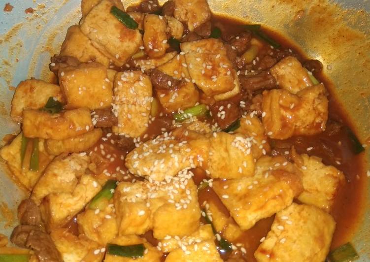 Resep: Mapo tahu goreng yang Renyah
