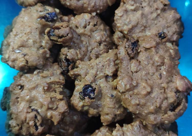 Muesli Chewy Cookies #Recook #ResepJoanne Sebastian