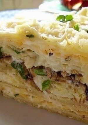 Фото Шпротный торт - вкуснятинка.