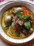🧑🏽‍🍳🧑🏼‍🍳Thai Green Curry Recipe (Beef)• How To Make Homemade Green Curry Paste