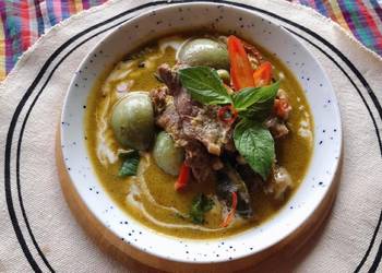 How to Make Appetizing Thai Green Curry Recipe Beef How To Make Homemade Green Curry Paste