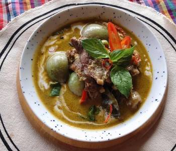 How To Cooking Recipe Thai Green Curry Recipe Beef How To Make Homemade Green Curry Paste Savory Delicious