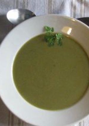 Une photo de Potage à l'oseille