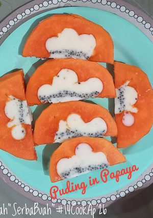 Foto resep Puding in Papaya