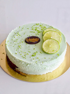 Una foto de CheeseCake de Lima y Brownie (Sin Horno)