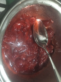 Una foto de Salsa de frutillas