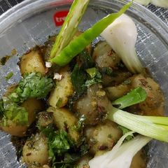 A picture of Chutney Potatoes.