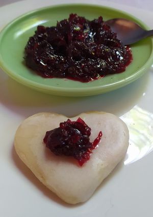 Una foto de Dulce de rosas