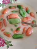 Butir nangka inti pisang