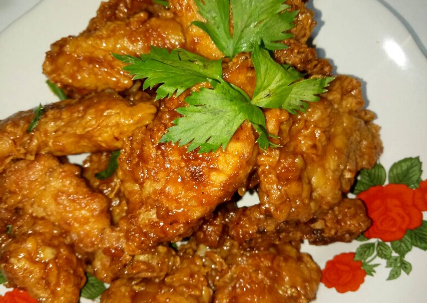 Ayam goreng krispi asam manis