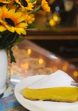 Hình của món Bánh khoai mì- đậu xanh.