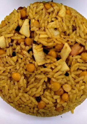 A picture of Sweet coconut rice.