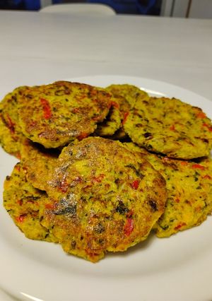 Una foto de Hamburguesas de polenta