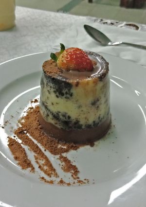 Foto resep Puding Susu Oreo Lapis Coklat