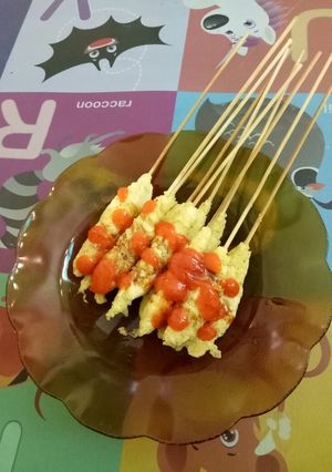 Foto resep Sate Telur gulung Jadul