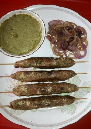 A picture of Chana kabab.