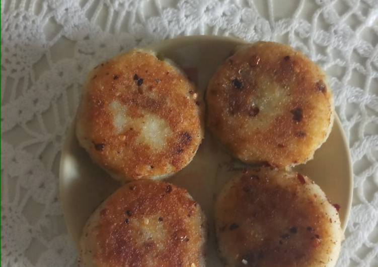 Chicken Potato chops Chicken Potato chops