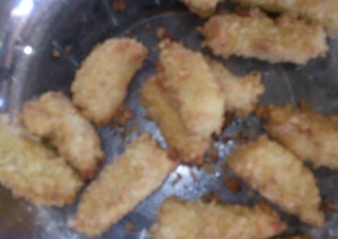 Resep Nugget ayam wortel Anti Gagal