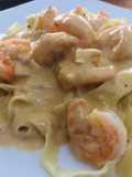Pasta Fettuccine Alfredo a la Sonorense