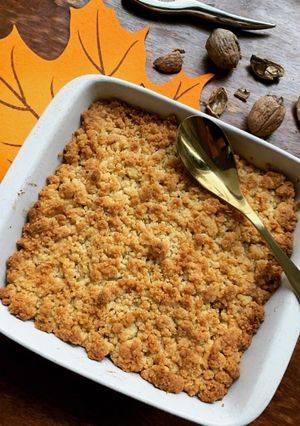 Une photo de ☆Crumble au Potimarron☆