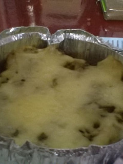 Una foto de Pastel de berenjenas con arroz y espinacas (Olla de cocción lenta-SlowCooker-CrockPot).