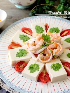 泰式涼拌海鮮豆腐【15分鐘快速上菜】 的食譜成品照片