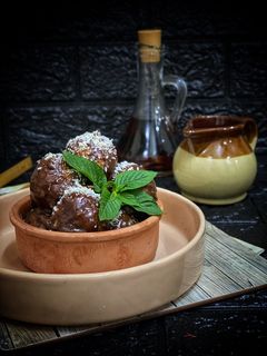 صورة لوصفة كرات الباونتي