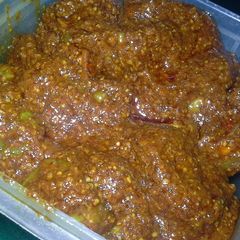 A picture of Aavakkai Pickle.