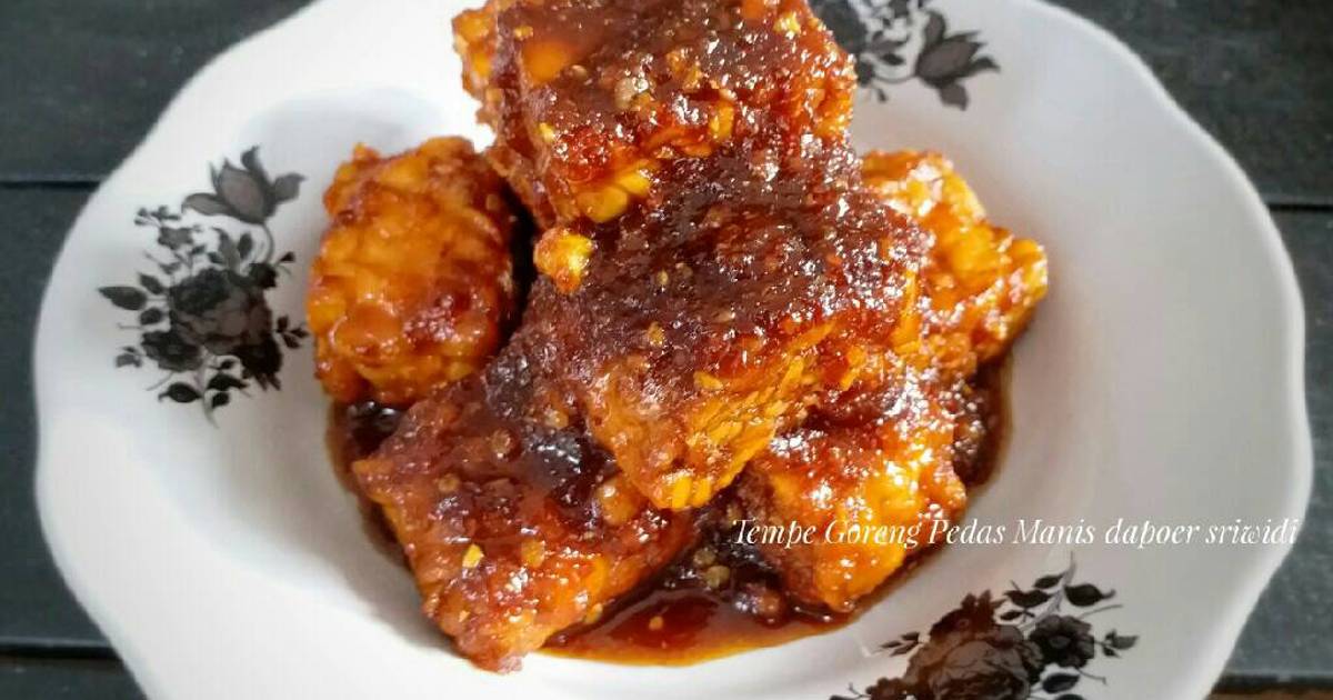 Resep Tempe goreng pedas manis oleh Dapoer sriwidi Cookpad