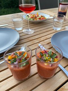 Eisgekühltes fruchtiges Gazpacho 😍🍅 Rezepthauptbild