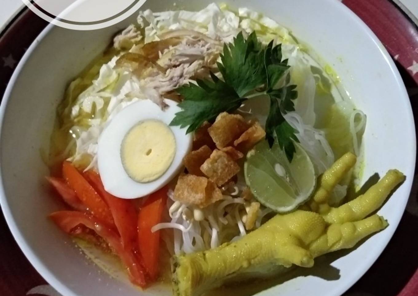 Soto Ayam ceker