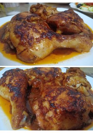 صورة لوصفة دجاج بتتبيلة بسيطة 🍗