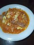Seblak dengkul balado