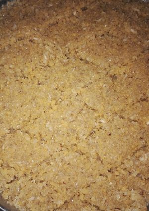 A picture of Coconut burfi.