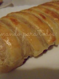 Una foto de Mini trenza de hojaldre con tres sabores